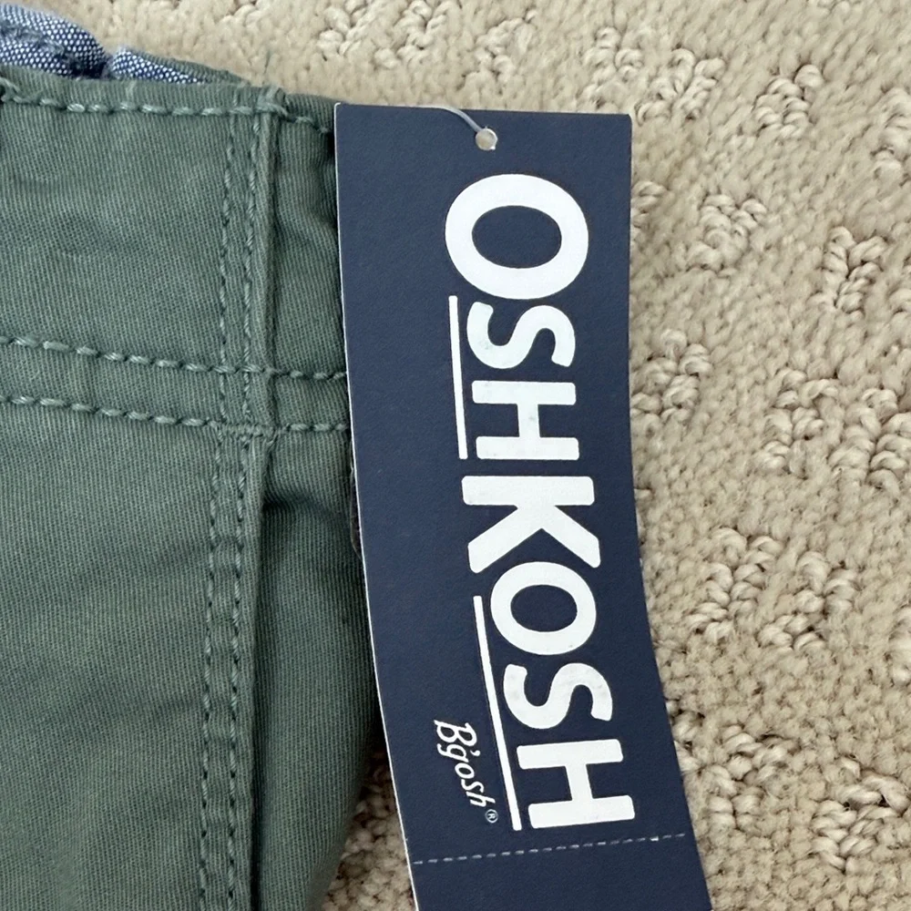 OshKosh B'gosh Toddler Boys Chino Pants - Green, Blue, Khaki